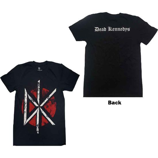 Picture of Dead Kennedys Unisex T-Shirt: Vintage Logo Back Print