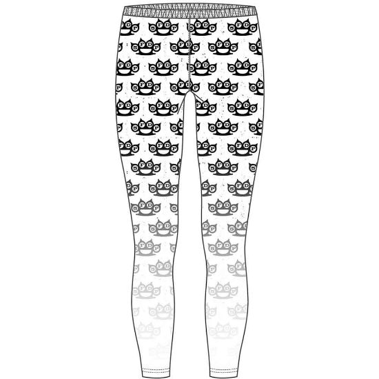 Picture of Five Finger Death Punch Ladies Fashion Leggings: Knuckleduster