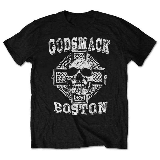 Picture of Godsmack Unisex T-Shirt: Boston Skull