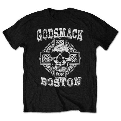 Picture of Godsmack Unisex T-Shirt: Boston Skull (Medium)