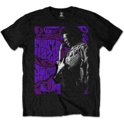 Picture of Jimi Hendrix Unisex T-Shirt: Purple Haze