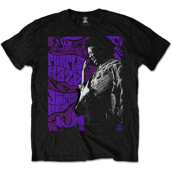 Picture of Jimi Hendrix Unisex T-Shirt: Purple Haze