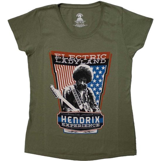 Picture of Jimi Hendrix Ladies T-Shirt: Electric Ladyland