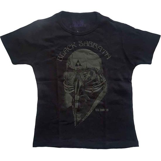 Picture of Black Sabbath Ladies T-Shirt: US Tour 1978 Skinny Fit (Large)