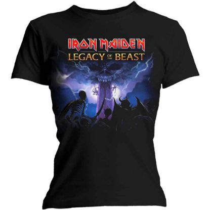 Picture of Iron Maiden Ladies T-Shirt: Legacy Army Skinny Fit