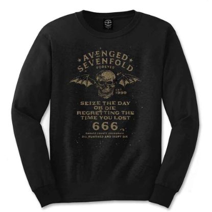 Picture of Avenged Sevenfold Unisex Long Sleeve T-Shirt: Seize the Day