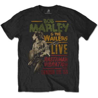 Picture of Bob Marley Unisex T-Shirt: Rastaman Vibration Tour 1976