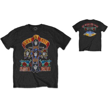 Picture of Guns N' Roses Unisex T-Shirt: NJ Summer Jam 1988 Back Print