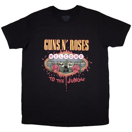 Picture of Guns N' Roses Ladies T-Shirt: Welcome to the Jungle