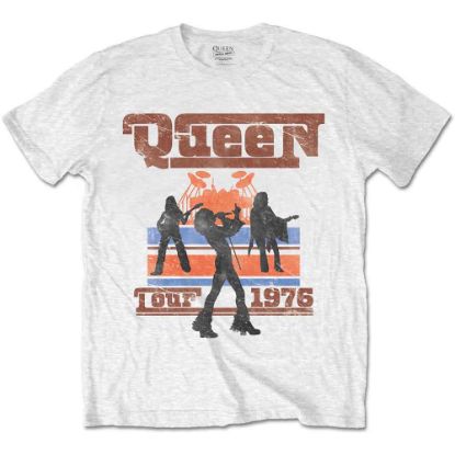 Picture of Queen Unisex T-Shirt: 1976 Tour Silhouettes