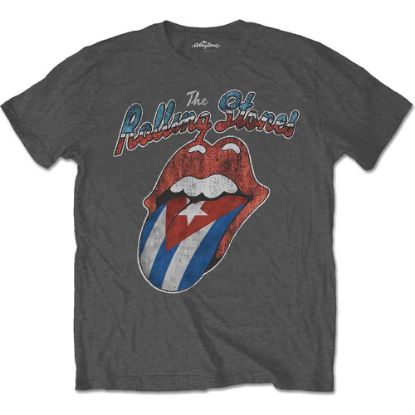 Picture of The Rolling Stones Unisex T-Shirt: Rocks Off Cuba