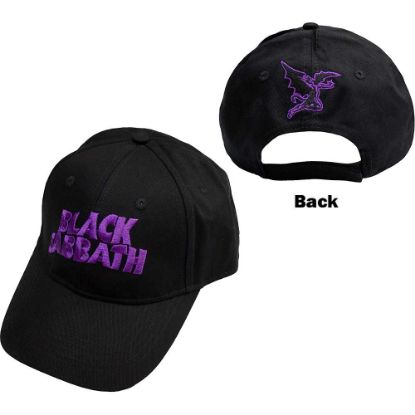 Picture of Black Sabbath Unisex Baseball Cap: Demon & Logo