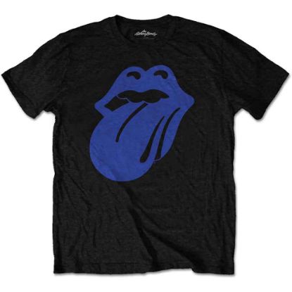 Picture of The Rolling Stones Unisex T-Shirt: Blue & Lonesome 1972 Logo