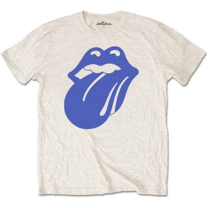 Picture of The Rolling Stones Unisex T-Shirt: Blue & Lonesome 1972 Logo