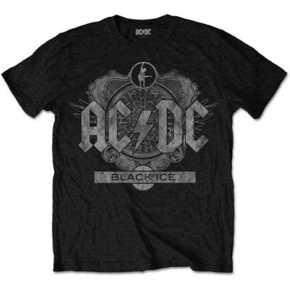 Picture of AC/DC Unisex T-Shirt: Black Ice