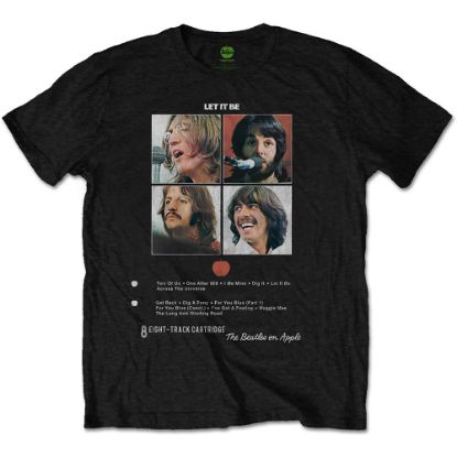 Picture of The Beatles Unisex T-Shirt: Let it Be 8 Track