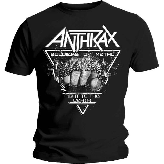 Picture of Anthrax Unisex T-Shirt: Soldier of Metal FTD