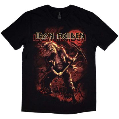Picture of Iron Maiden Unisex T-Shirt: Benjamin Breeg Red Graphic