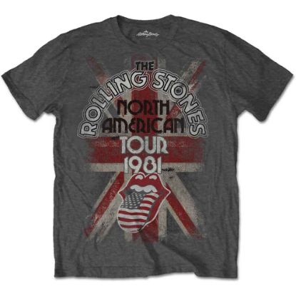 Picture of The Rolling Stones Unisex T-Shirt: North American Tour 1981
