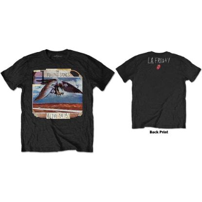 Picture of The Rolling Stones Unisex T-Shirt: LA Friday Back Print