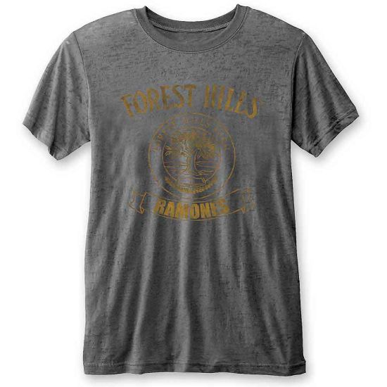 Picture of Ramones Unisex Burnout T-Shirt: Forest Hills