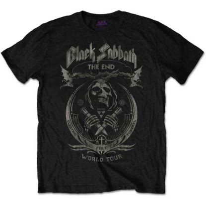 Picture of Black Sabbath Unisex T-Shirt: The End Mushroom Cloud