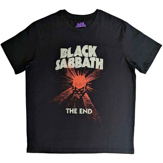 Picture of Black Sabbath Unisex T-Shirt: The End Skull Shine