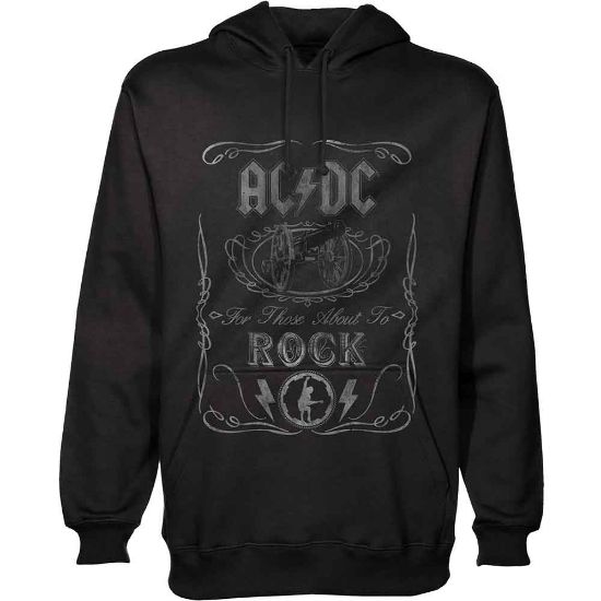 Picture of AC/DC Unisex Pullover Hoodie: Cannon Swig (Small)