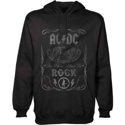 Picture of AC/DC Unisex Pullover Hoodie: Cannon Swig (X-Large)