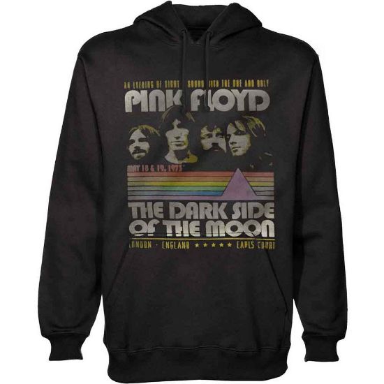 Picture of Pink Floyd Unisex Pullover Hoodie: Retro Stripes