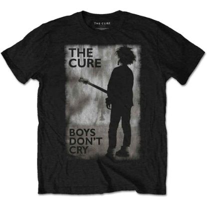 Picture of The Cure Unisex T-Shirt: Boys Don't Cry Black & White
