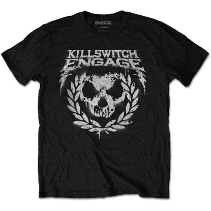 Picture of Killswitch Engage Unisex T-Shirt: Skull Spraypaint