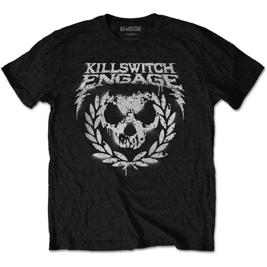 Picture of Killswitch Engage Unisex T-Shirt: Skull Spraypaint
