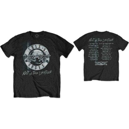 Picture of Guns N' Roses Unisex T-Shirt: Not in this Lifetime Tour Xerox Back Print