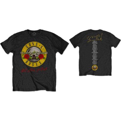 Picture of Guns N' Roses Unisex T-Shirt: Not in this Lifetime Tour Back Print