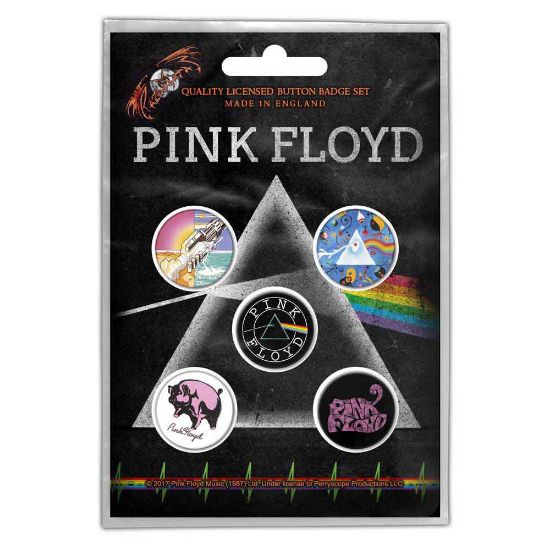 Picture of Pink Floyd Button Badge Pack: Prism