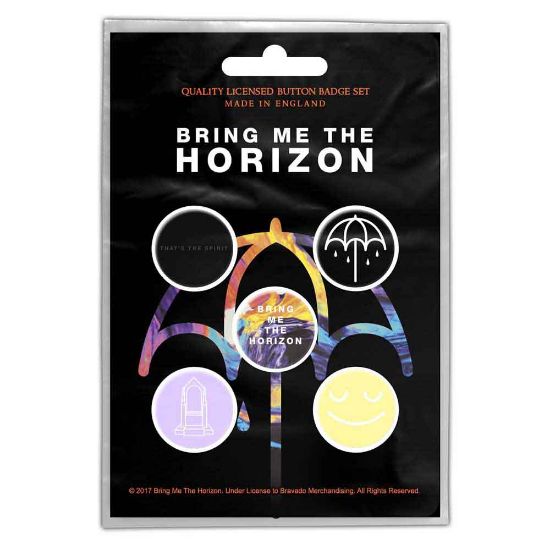 Picture of Bring Me The Horizon Button Badge Pack: That's the Spirit