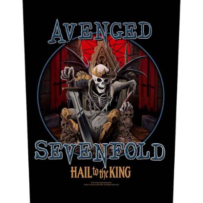 Picture of Avenged Sevenfold Back Patch: Hail To The King