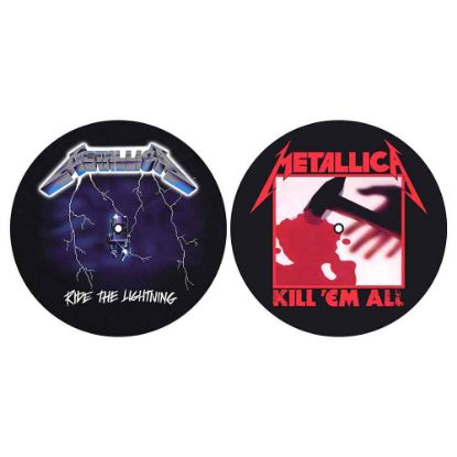 Picture of Metallica Turntable Slipmat Set: Kill 'em all / Ride the Lightning