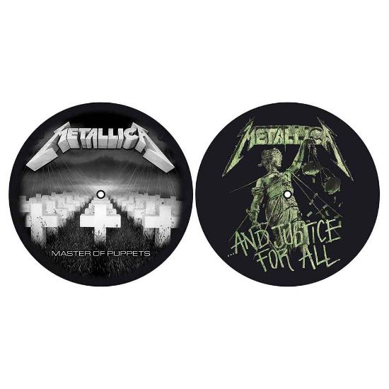 Picture of Metallica Turntable Slipmat Set: Master of Puppets / and Justice for All