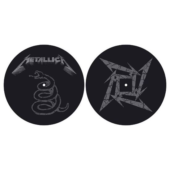 Picture of Metallica Turntable Slipmat Set: The Black Album