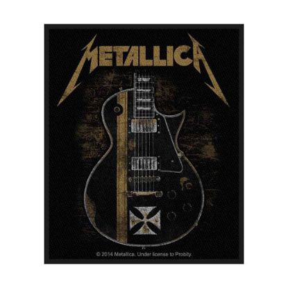 Picture of Metallica Woven Patch: Hetfield Guitar (Standard)