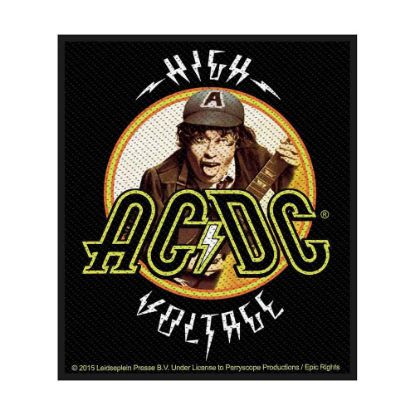 Picture of AC/DC Woven Patch: High Voltage Angus (Standard)