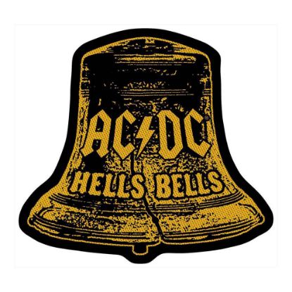 Picture of AC/DC Woven Patch: Hells Bells Cut Out (Standard)