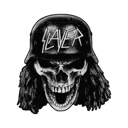 Picture of Slayer Woven Patch: Wehrmacht Skull Cut Out (Standard)