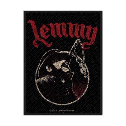 Picture of Lemmy Woven Patch: Microphone (Standard)