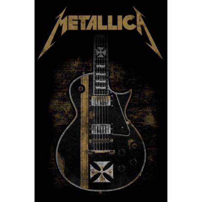 Picture of Metallica Textile Poster: Hetfield Guitar