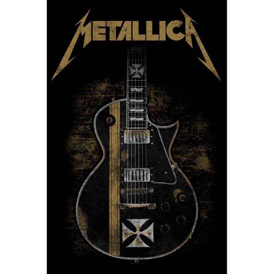 Picture of Metallica Textile Poster: Hetfield Guitar