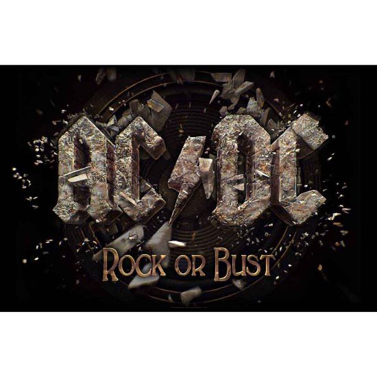 Picture of AC/DC Textile Poster: Rock Or Bust