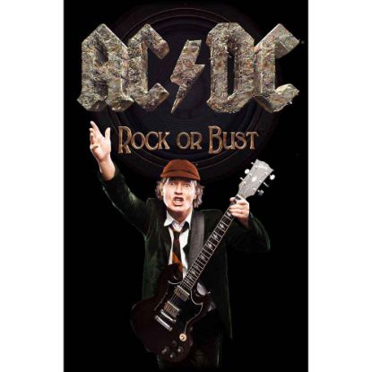 Picture of AC/DC Textile Poster: Rock Or Bust / Angus